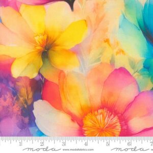 Gradients Gallery Rainbow Floral 108"