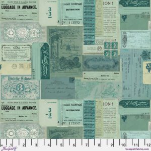 Teal Ephemera-Tim Holtz