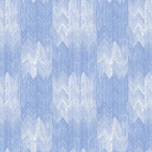 Blue Chevron Textured Tonal 118"