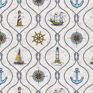 Multi Color Sailor's Life For Me 118"