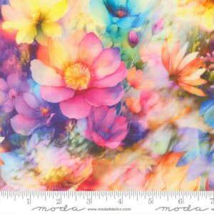 Gradients Floral Rainbow 44"