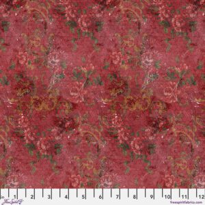 Red Tapestry Canvas-Tim Holtz