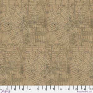 Neutral Map Canvas-Tim Holtz