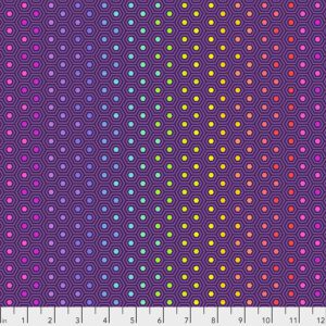 Hexy Rainbow Starling 44"-Tula Pink